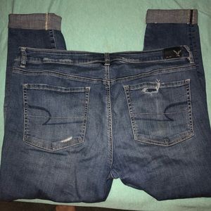 American Eagle distressed jeans